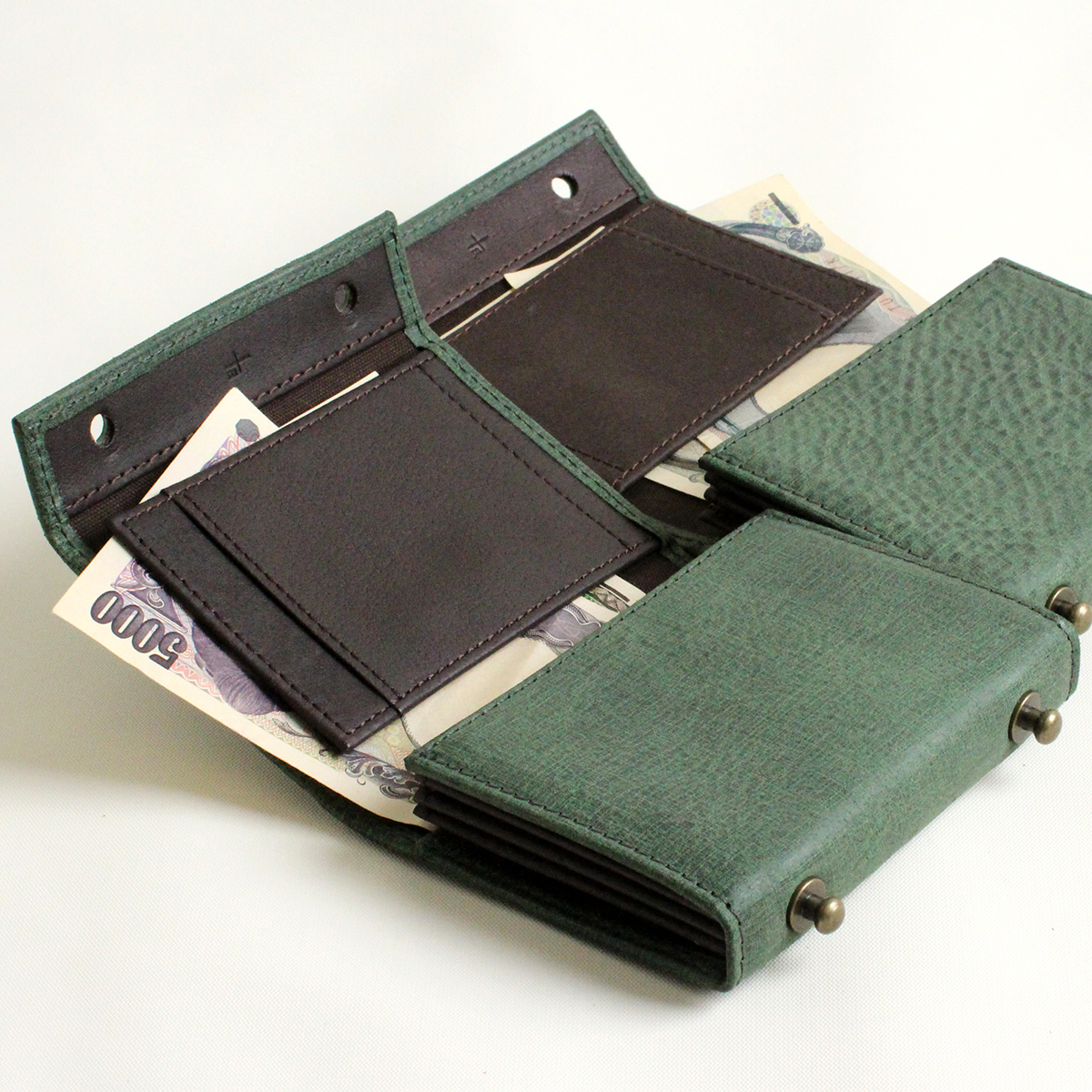 millefoglieⅡ P25 quadretti (LH) green