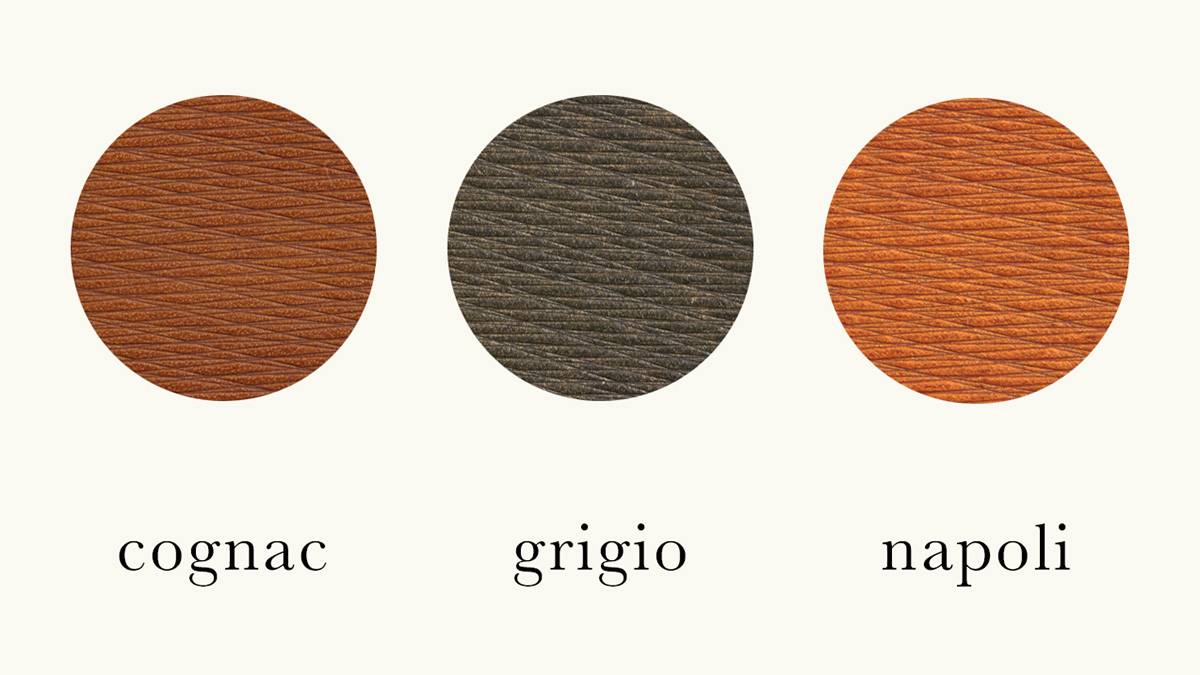 Rシリーズのテクスチャと色サンプル